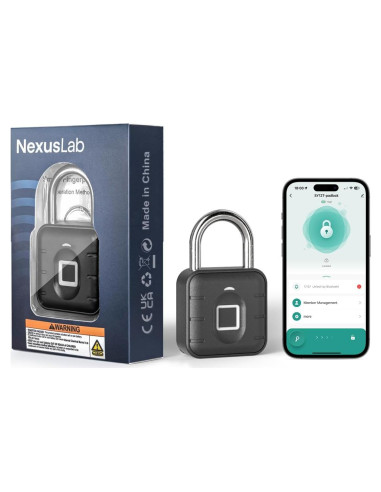 Candado de Huella Dactilar NexusLab LOCK-P80S IP67