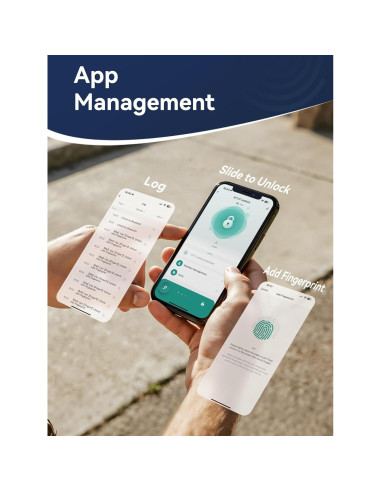 Candado de Huella Dactilar NexusLab LOCK-P80S IP67