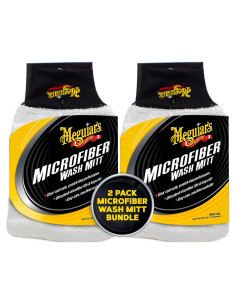 Mitón de Lavado de Microfibra Meguiar's X3002 - Paquete de 2