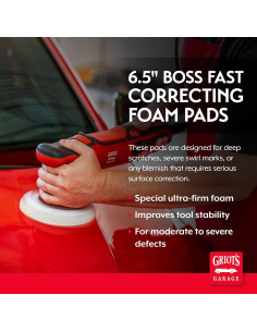 Almohadillas de Pulido Griot's Garage BOSS 6.5" Juego de 2 2