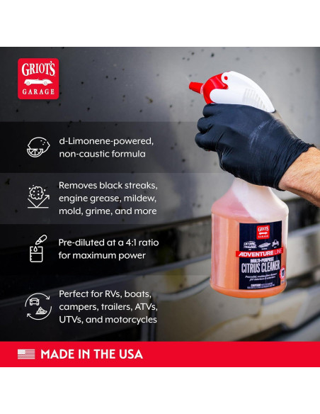 Limpiador Multiusos Griot's Garage 992ml para RV y Campers