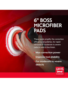 Almohadillas de Pulido Griot's Garage BMF6 Microfibra 6.5" (2 Pzs) 2