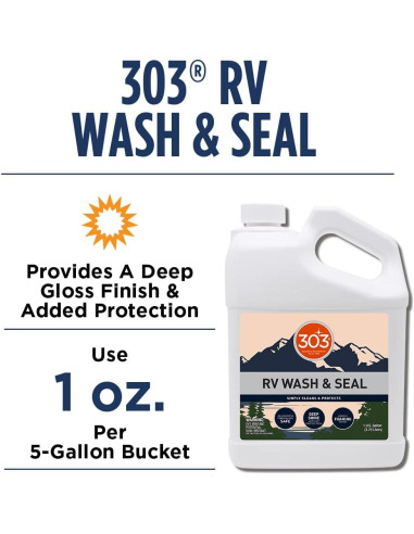 Kit de Cuidado para RV 303 - Lavado, Sellado y Limpieza