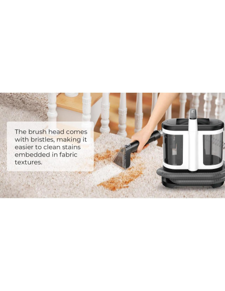 Limpiador portátil de alfombras Rosewill V22C S-A 450W 11Kpa