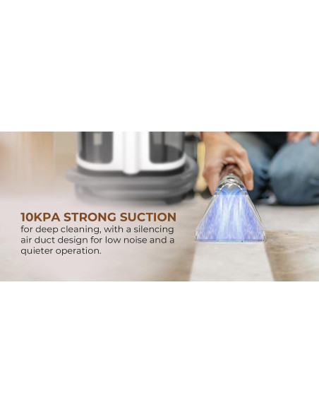 Limpiador portátil de alfombras Rosewill V22C S-A 450W 11Kpa