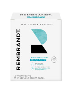 Tiras Blanqueadoras Rembrandt 28 Tiras para Dientes Naturales
