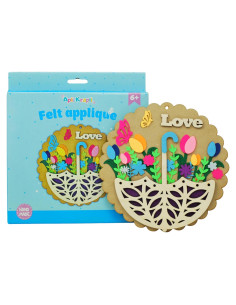 Kit de Manualidades Wise Elk APLI Krapli Amor 22 cm para Niños
