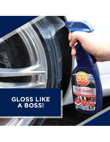 Brillo Alto para Neumáticos 303 Productos 473 ml - Protección UV