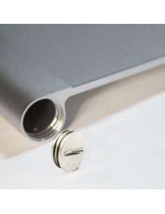 Tapa de tornillo G6 plata para teclado y Magic Trackpad Apple 2
