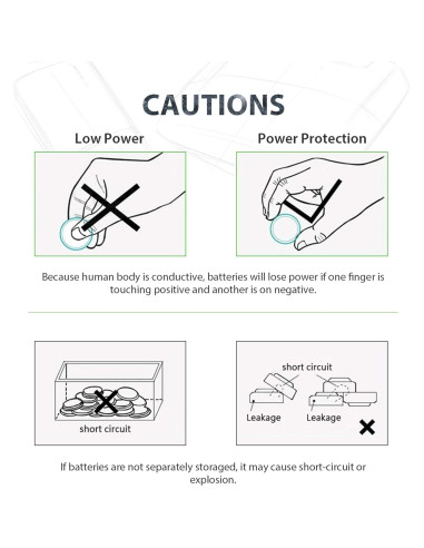 Paquete de 10 Baterías LR44 1.5V LiCB para Relojes y Juguetes