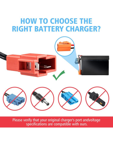 Cargador de Batería 6V 1A PAEKQ para Juguetes Eléctricos