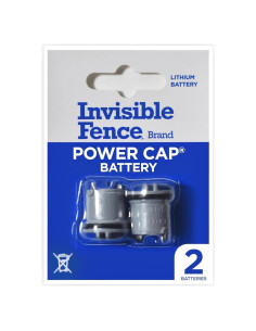 Batería Power Cap Invisible Fence - Reemplazo para collares - Paquete de 2