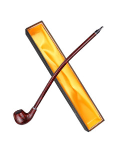 Pipa de Tabaco Hysagtek de Madera 40,64 cm con Caja Regalo