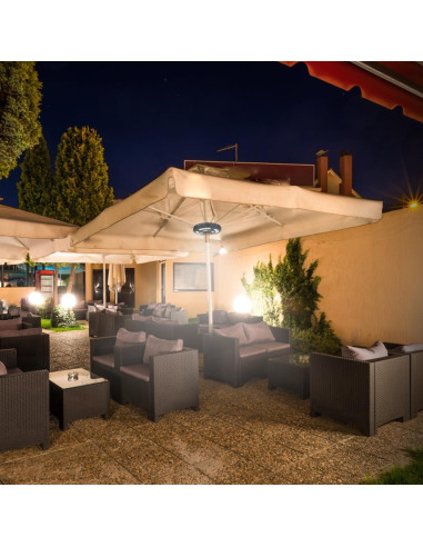 Luz de Paraguas INKEER Recargable 3 Modos 20 LED 20x3.2cm