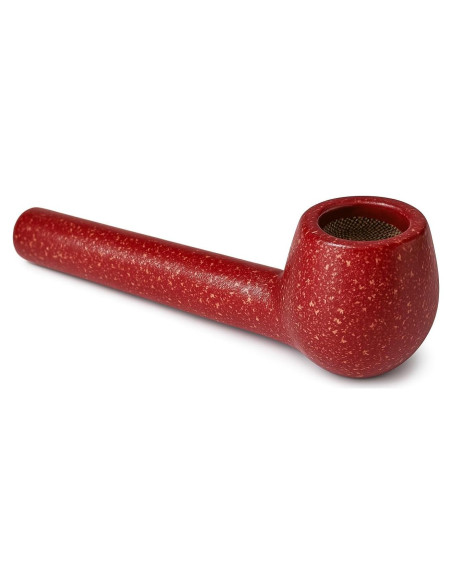Pipa de Tabaco Decent Mini Hecha a Mano - Rojo Sangre