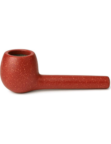 Pipa de Tabaco Decent Mini Hecha a Mano - Rojo Sangre