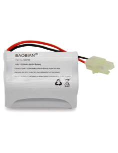 Batería de Reemplazo Ni-MH 4.8V 1500mAh BAOBIAN XB2700