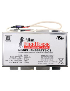 Batería de Respaldo Fulham FHSBATT8-C3 3000mAh 9.6V NiCd