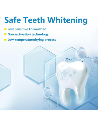 Tiras Blanqueadoras Milumber para Dientes Sensibles 42 Tiras