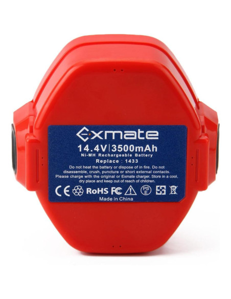 Batería de Reemplazo Exmate 14.4V 3500mAh para Makita