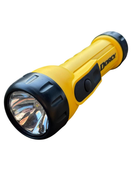 Linterna de Trabajo Dorcy 41-2350 Amarilla 20 Lúmenes 123h