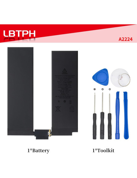 Batería Li-ion A2224 Compatible iPad Pro 11 Gen 2 2020 7540mAh