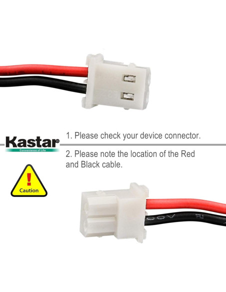 Batería recargable Kastar 3.6V 800mAh para VTech BT-17333