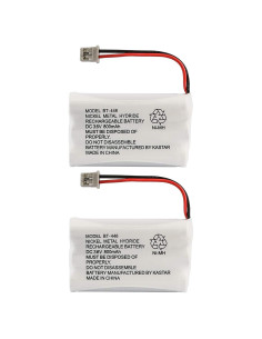 Baterías recargables Uniden BT446 NiMH 800mAh (paquete de 2)