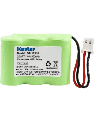 Batería recargable Kastar 3.6V 800mAh para VTech BT-17333