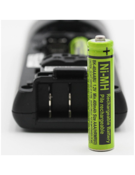 Baterías recargables NiMH Panasonic BK-40AAABU 1.2V 400mAh