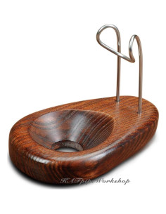 Soporte para pipa de tabaco KAF1 de madera de fresno 2