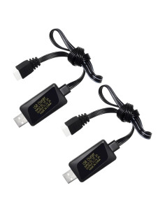 Cable de Carga Rápida USB 3S 11.1V 2A Fytoo para Coches RC y Drones