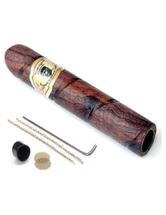 Pipa de Tabaco Wood Cigar Brand - Tallada a Mano, Compacta