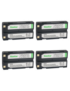 Baterías Kastar D-Li1 Litio-Ion 4-Pack 2600mAh para Trimble