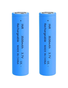 Batería Recargable 18650 3.7V 3500mAh para Linterna LED