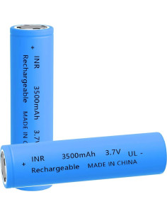 Batería Recargable 18650 3.7V 3500mAh para Linterna LED 2