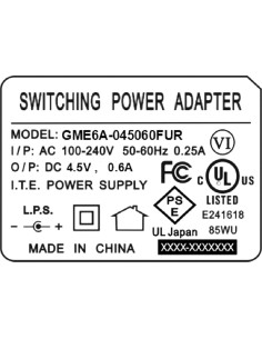 Adaptador de corriente AC MedCenter para reloj despertador 2