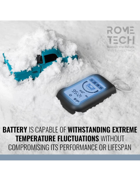 Batería CR2032 Rome Tech para llavero Chrysler 200 2011-2017