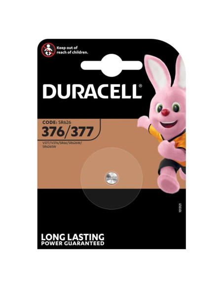Batería de Óxido de Plata Duracell 377 - 1.5V - Original