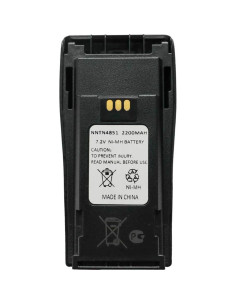 Batería Recargable Ni-MH 7.2V 2200mAh Motorola CP040/CP150 2