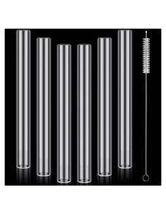 6 Tubos de Vidrio de Borosilicato 10 cm FoldTier