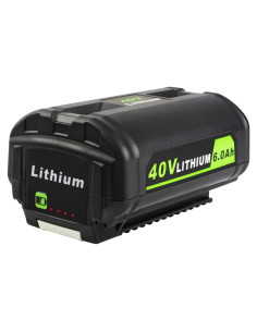 Batería de Reemplazo 40V 6.0Ah Ryobi Litio-ion Alta Capacidad