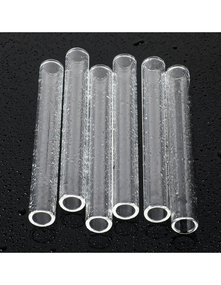 6 Tubos de Vidrio de Borosilicato 10 cm FoldTier