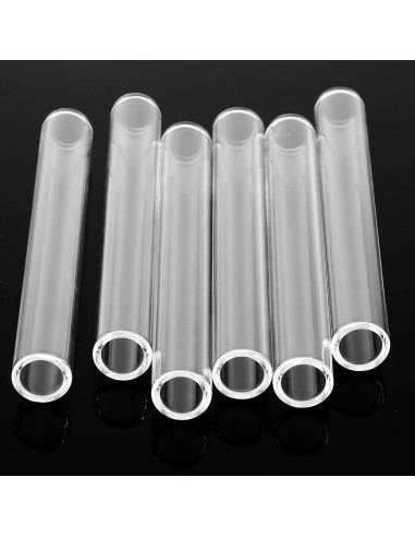6 Tubos de Vidrio de Borosilicato 10 cm FoldTier