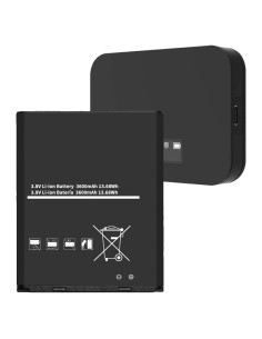 Batería de Reemplazo 3600mAh para Hotspot Móvil Franklin T10