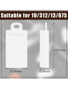 Estuche para Baterías de Audífonos Flutesan 10 Piezas 2