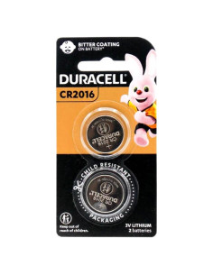 Baterías de Litio Duracell DL2016, 3V, 12 Unidades
