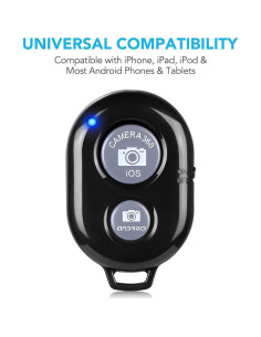 Paquete de 2 Control Remoto Inalámbrico Skoutag P1 para iPhone y Android 2