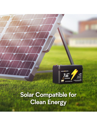 Batería de Litio LiFePO4 GOLDENMATE 12V 7Ah IP67 5000+ Ciclos