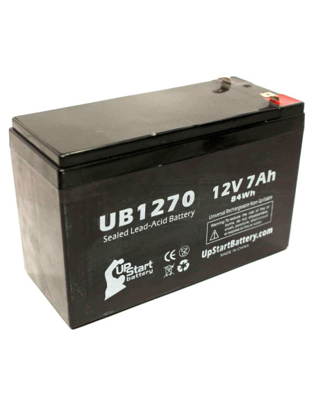 Batería Plomo Ácido Sellada UpStart UB1270 12V 7Ah F1